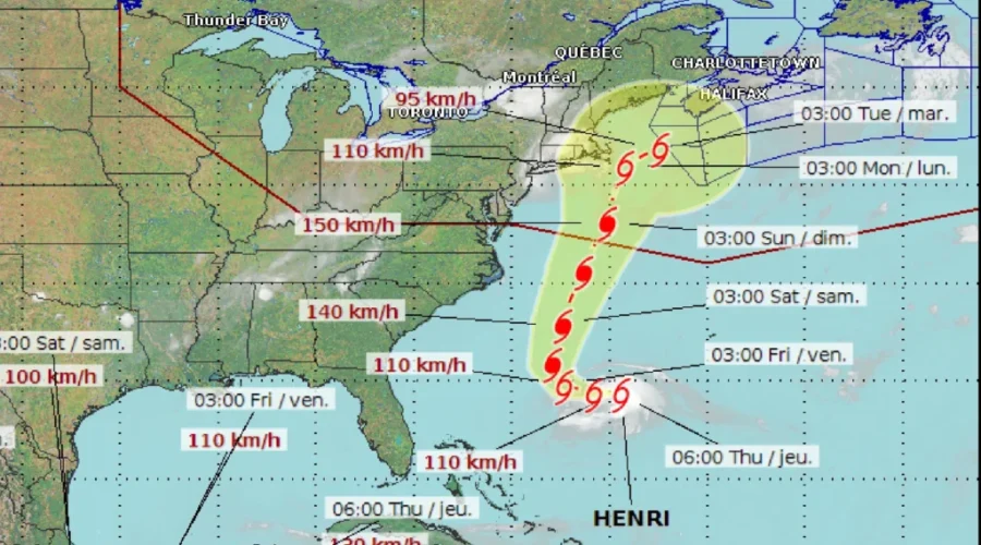 Maritime Forecasters Keep An Eye On Henri