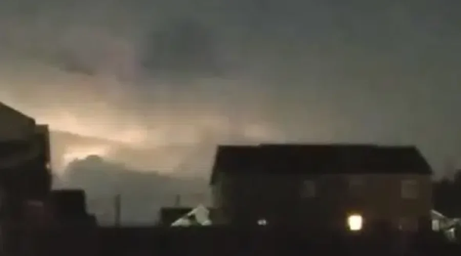 Lightning Show Over Greater Moncton Entertains For Hours