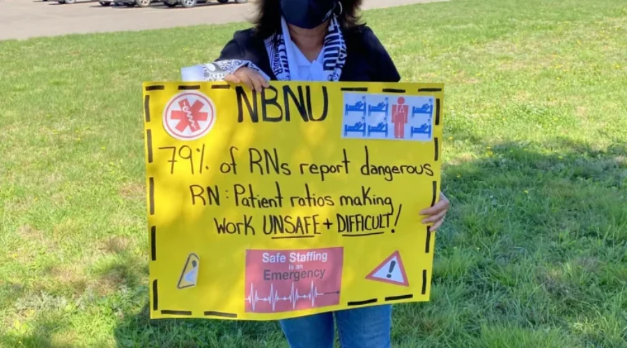 Nurses Rally For Support During Day Of Action