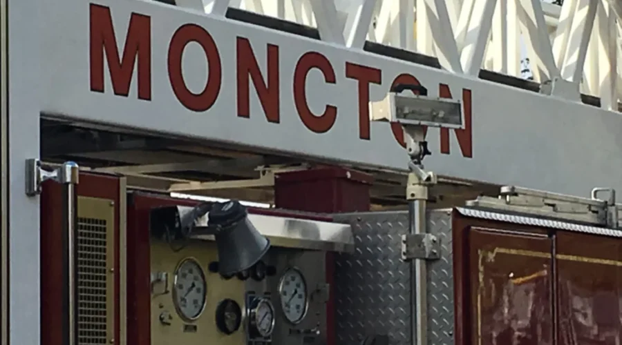 Moncton Firefighters Battle Boxing Day Blaze