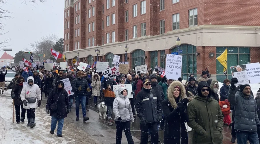 Why No Fines Or Arrests At COVID-Related Protests?