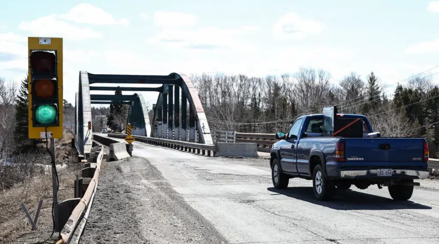 Crane Crashes Into River In Coles Island