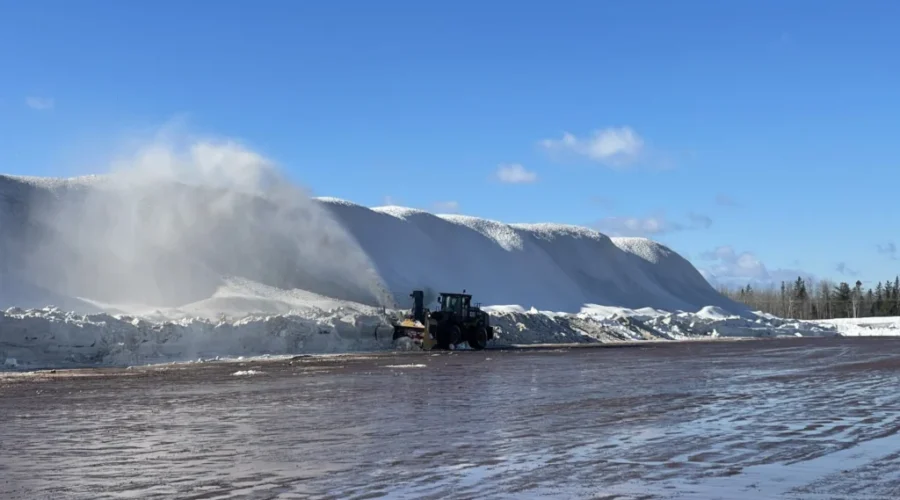 Moncton’s Snow Dumps Filling Up