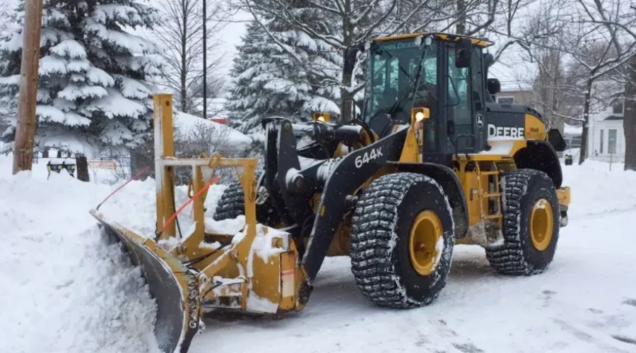 Snow Clearing Efforts Continue In Moncton