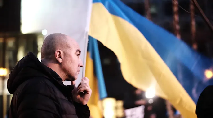 Military Base Hit By Russian Fire