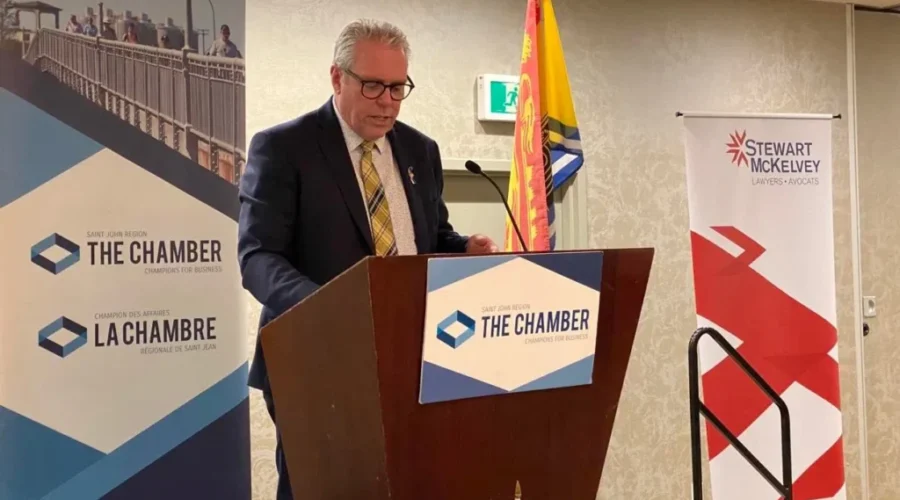 Steeves Discusses His Budget In Saint John