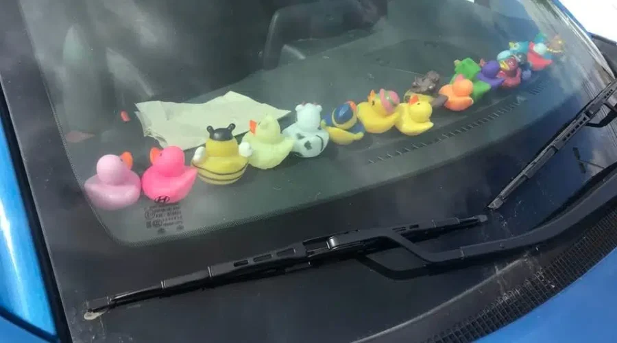 Spotted in The 91.9 The Bend parking lot