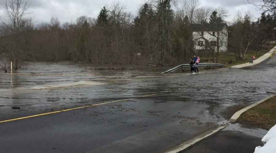 Gagetown Surpasses Flood Stage