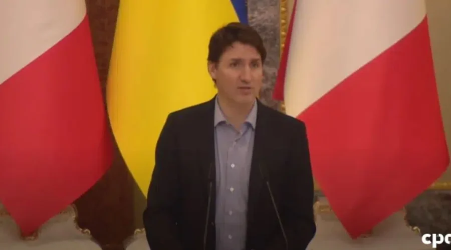 Trudeau Visits Ukraine