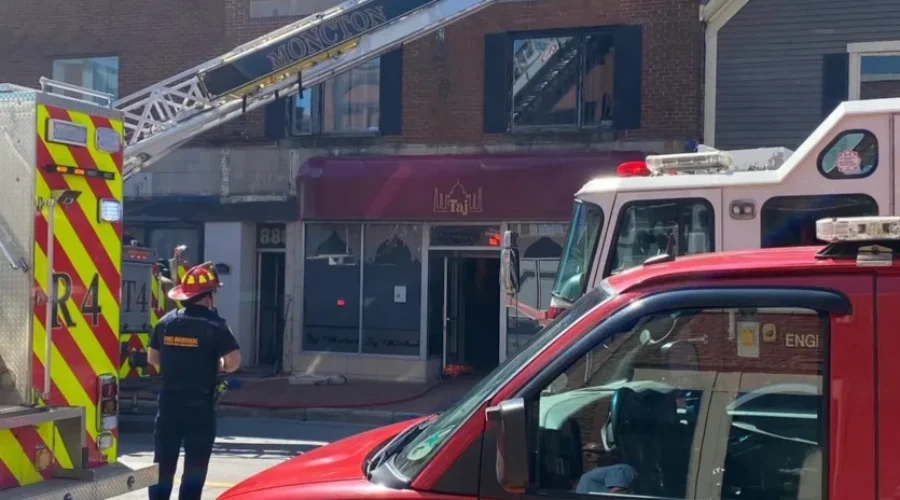 UPDATE: Fire At Downtown Moncton Restaurant