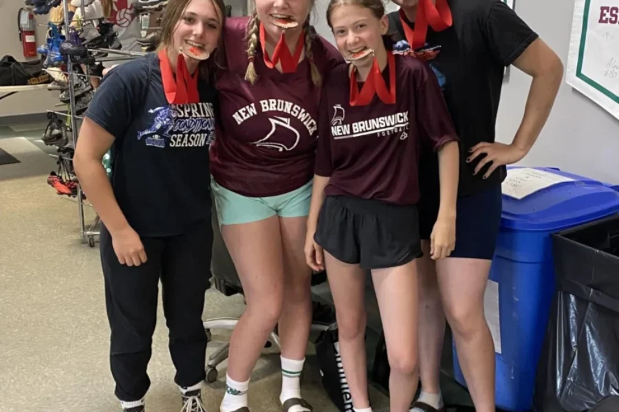 Female Football Players Win Bronze At National Championship