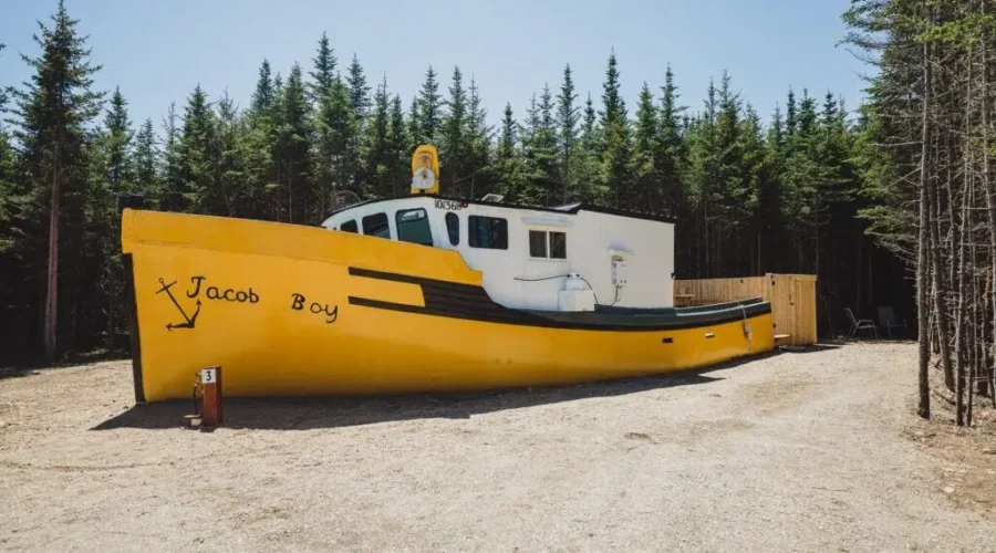 This Old Lobster Boat Is Now An Airbnb With A Hot Tub