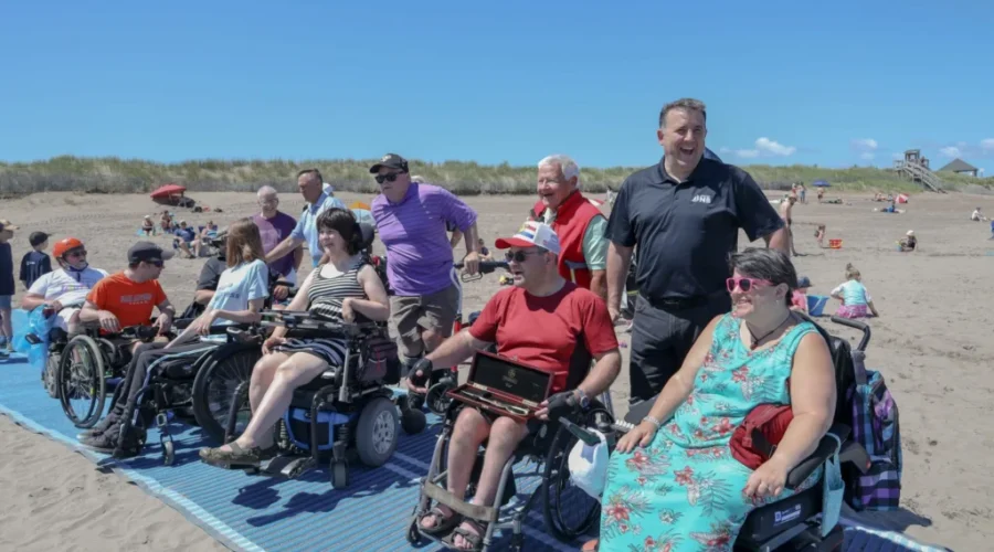 Mobility Mat Provides More Accessibility At NB Beach