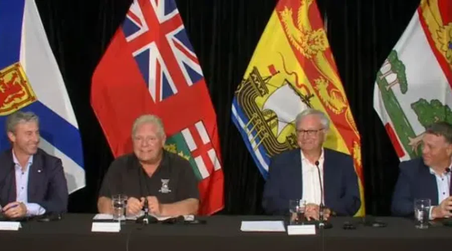 Four Premiers Discuss Healthcare In Moncton, N.B.