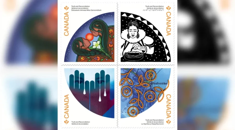 Canada Post unveils new stamps for National Day for Truth and Reconciliation