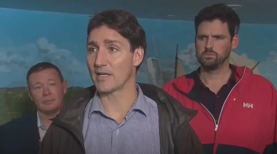 PM Tours Fiona Damage In NS and PEI