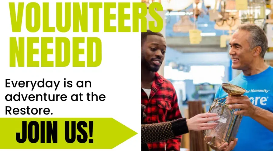 Volunteers Needed For Habitat For Humanity Restore