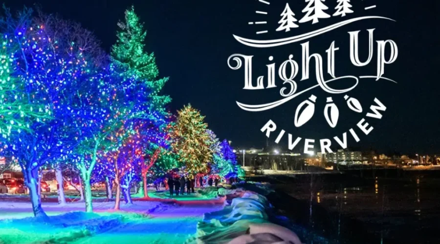 Riverview lights up tonight!