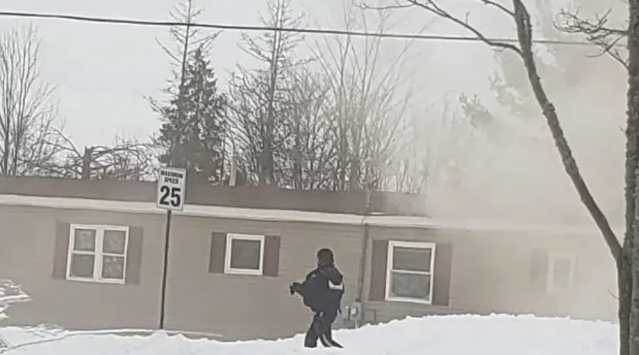 Four Displaced In Mini-Home Fire