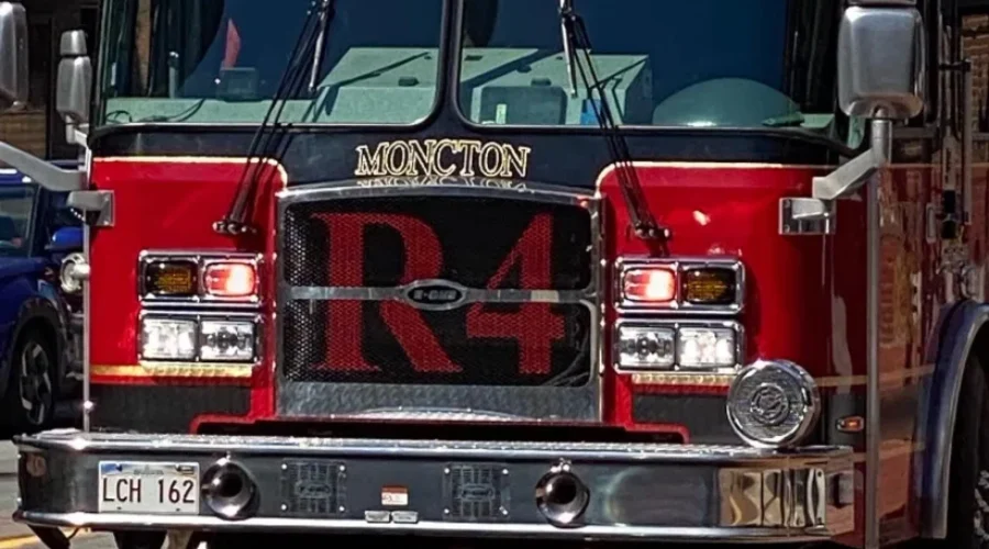 Moncton Fire Battles Blaze On Mountain Road