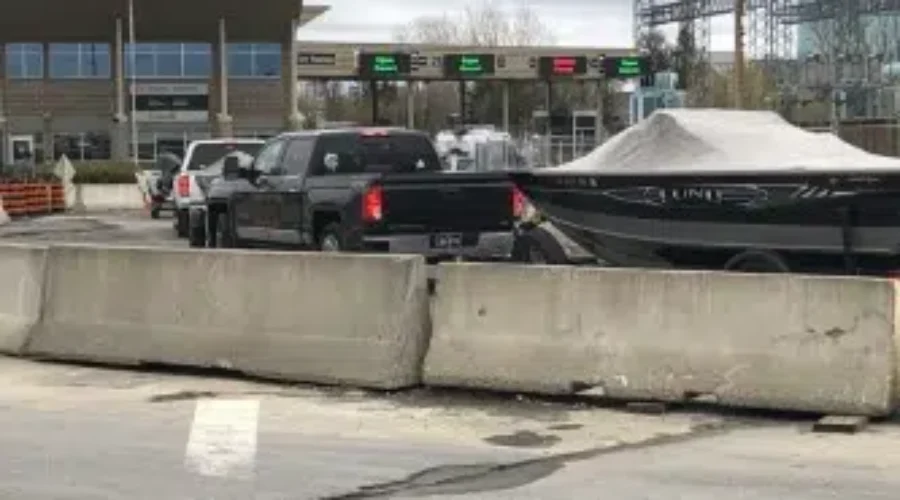 Trips across the border remain lower than 2019