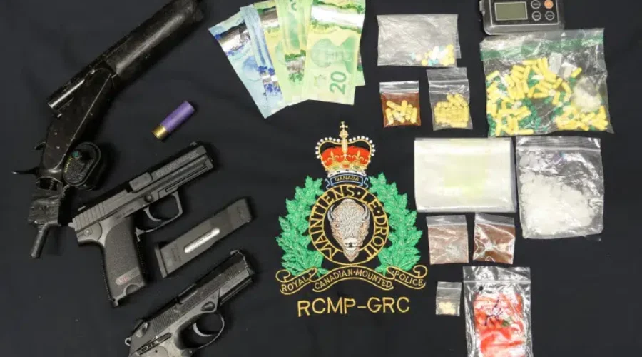 Drugs And Weapons Seized From Home, Two Moncton Men Arrested