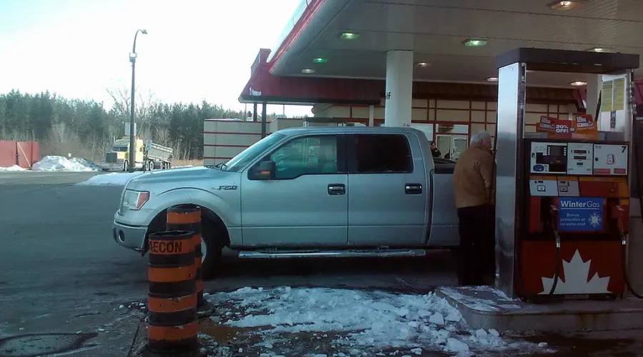 Gas prices dip ahead of carbon tax increases