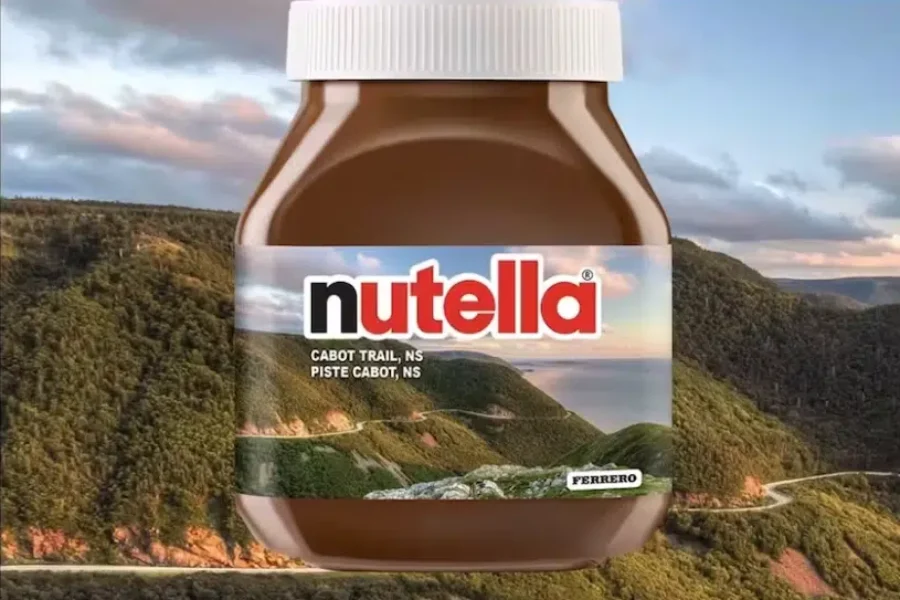 Nutella selects Cape Breton’s Cabot Trail for limited edition jar!!