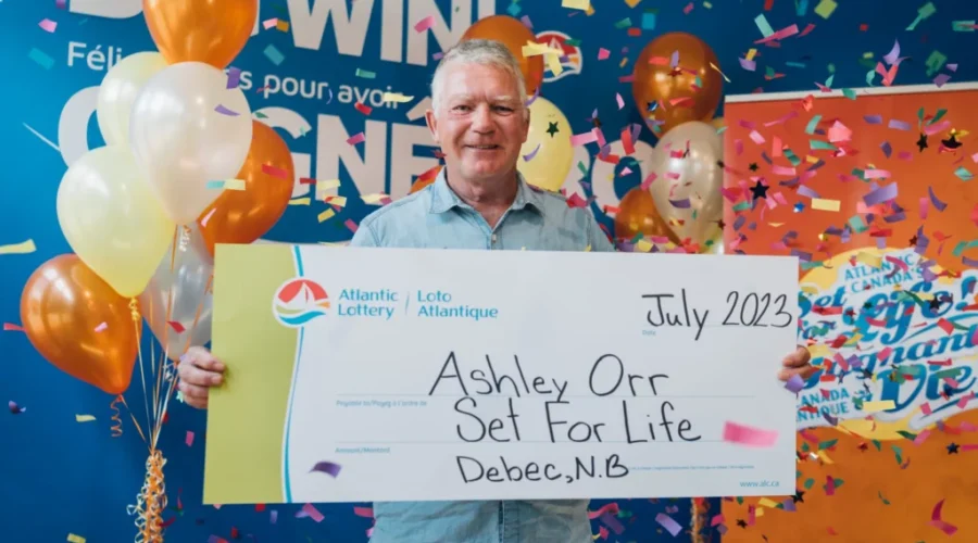 Debec man is Set for Life thanks to Scratch and Win ticket