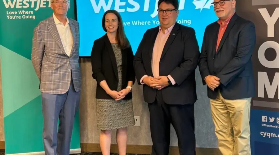 WestJet extends Moncton to Calgary flights