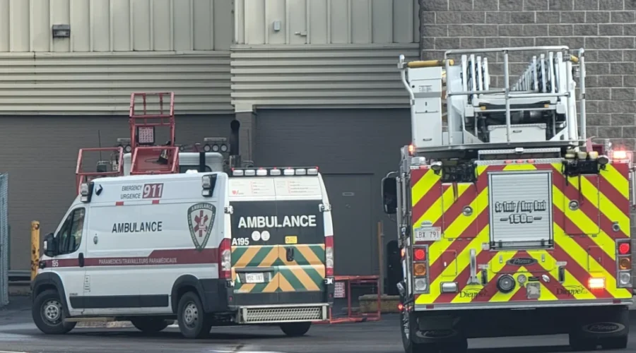 One person hurt in industrial accident
