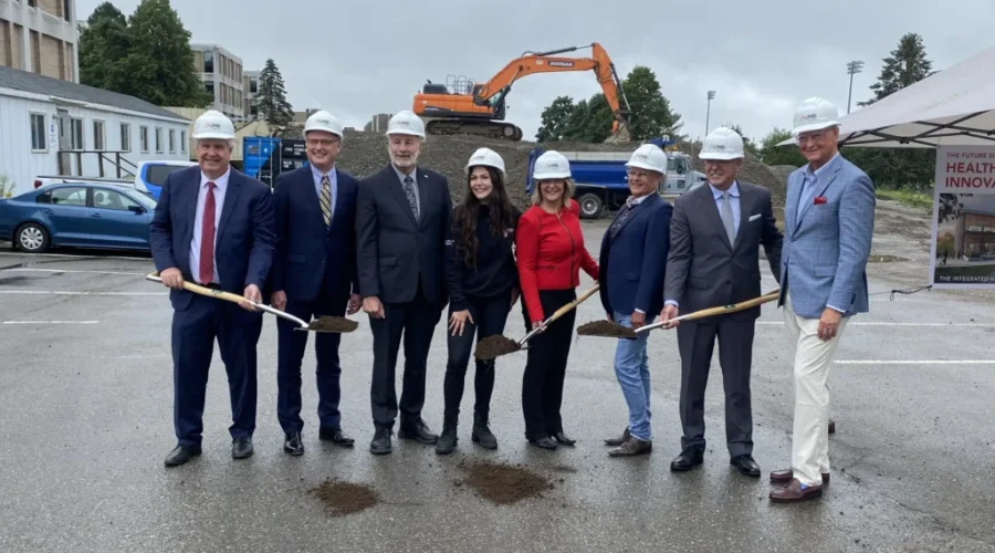 Work begins on UNB’s Health and Social Innovation Centre
