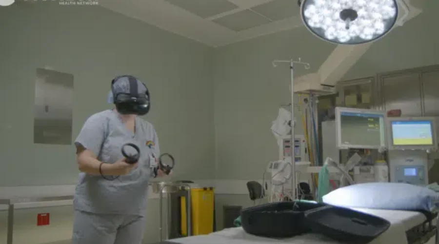 Virtual reality simulators to assist in training OR nurses