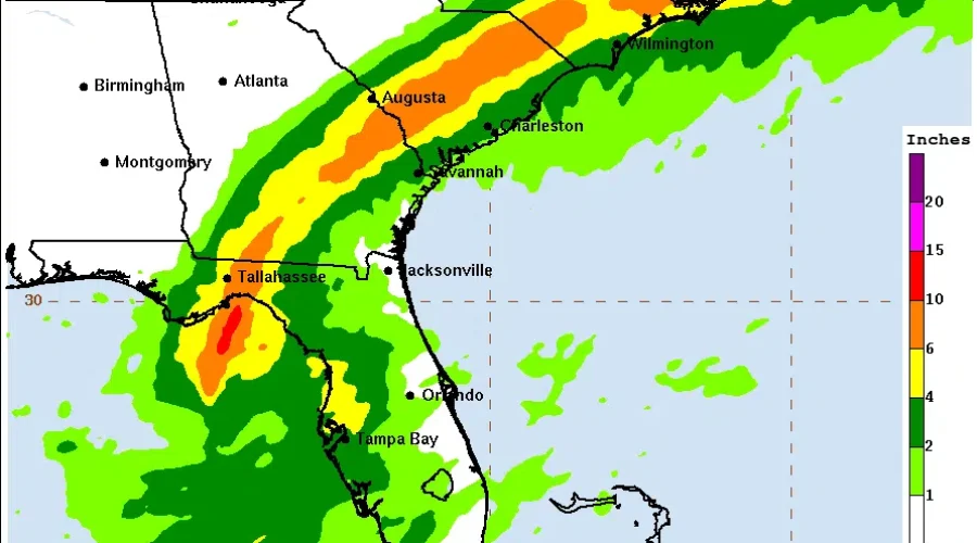 Hurricane Idalia slams Florida