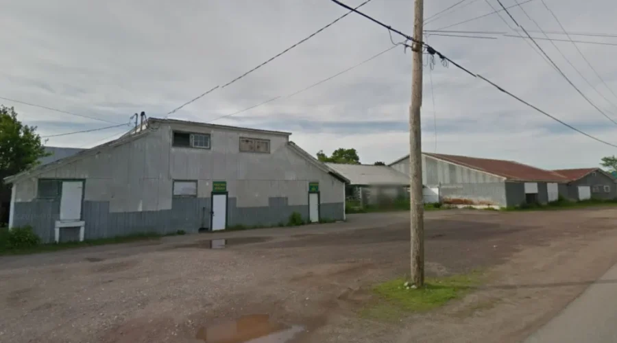 Sussex building destroyed by fire