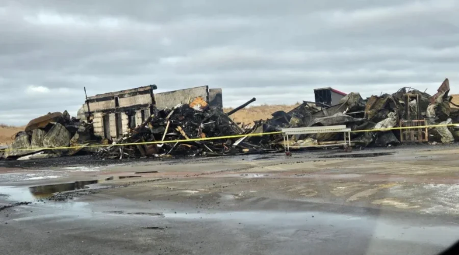 Fire destroys Quai Aboiteau Restaurant in Cap-Acadie