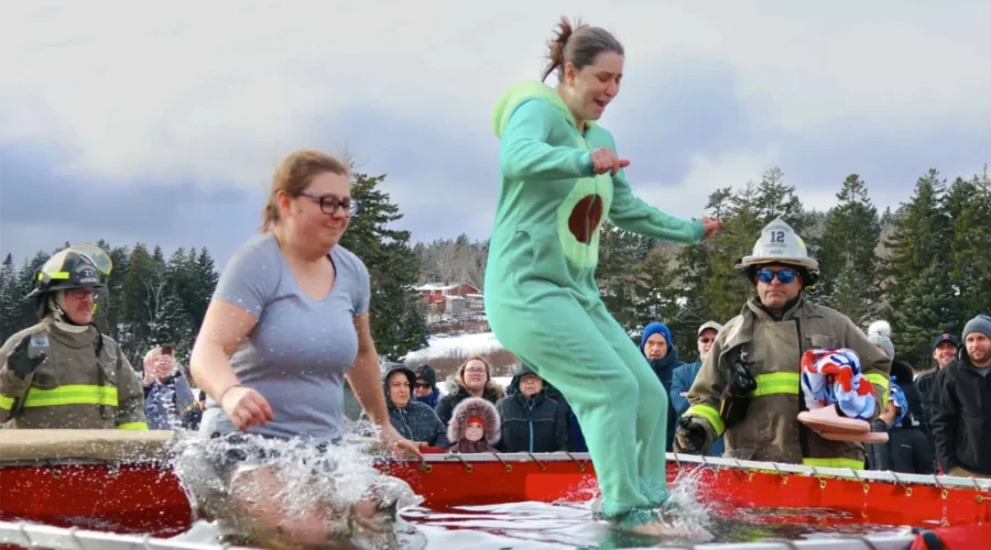 Record numbers for New Year’s Dorchester Polar Dip