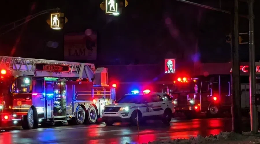 Man injured after struck at crosswalk