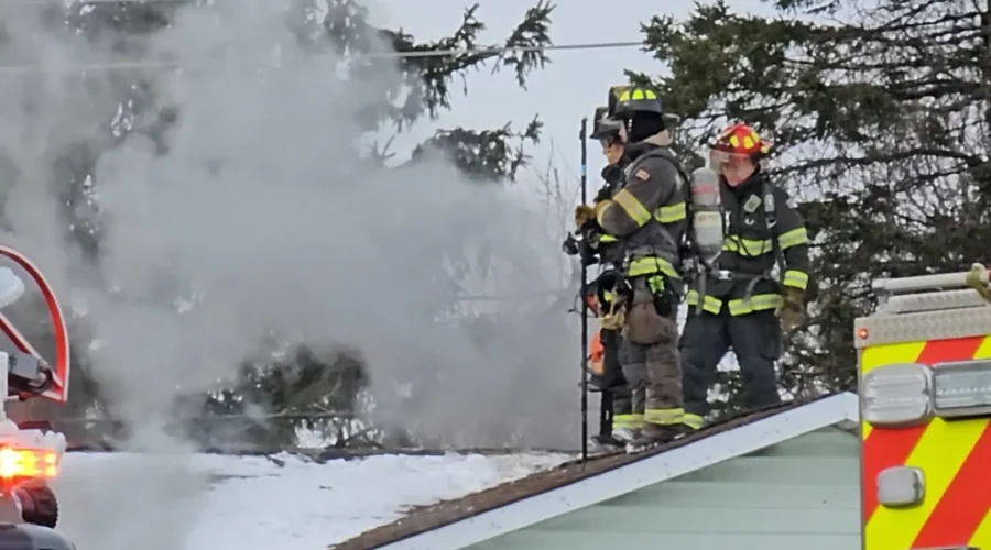 Fire damages Moncton home, garage