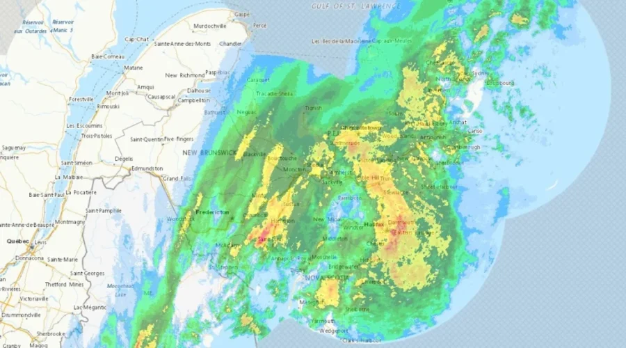 Slick road conditions reported across southern N.B.