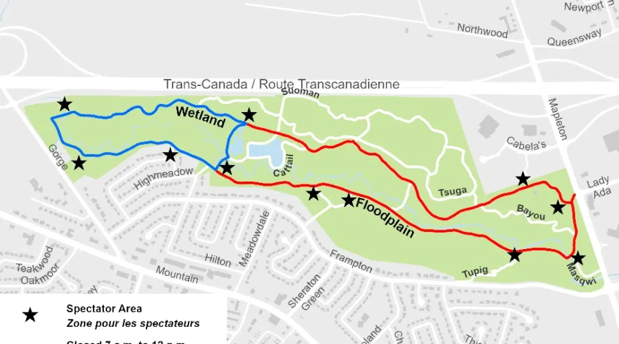 Dog runners race to close Mapleton Park trails on Saturday