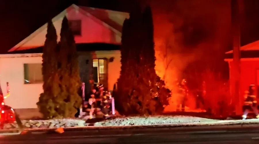 Fire damages St. George Boulevard home