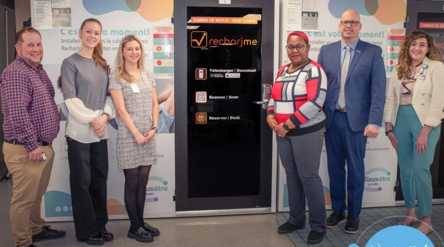 Resting pods introduced to N.B. health-care staff