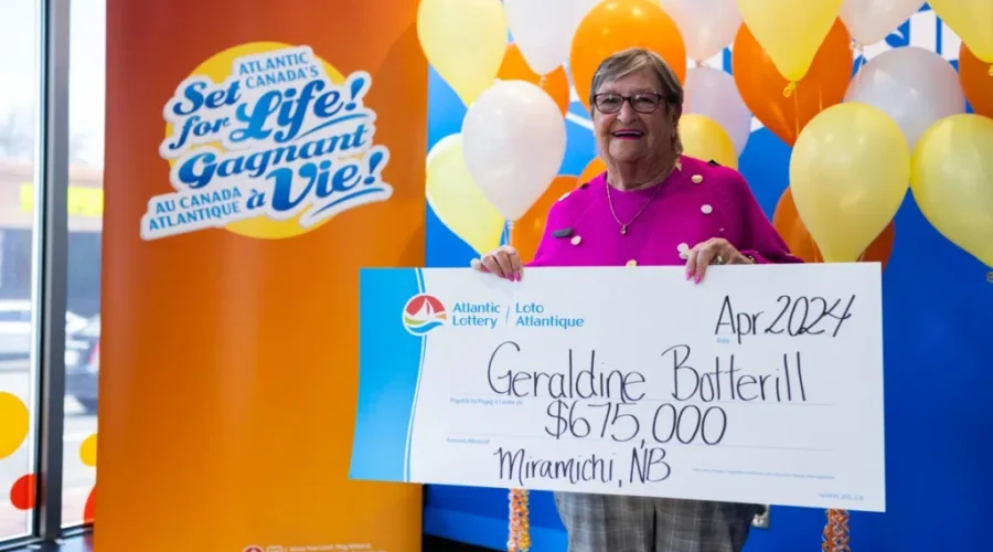 Scratch reveals three Set for Life symbols for N.B. woman