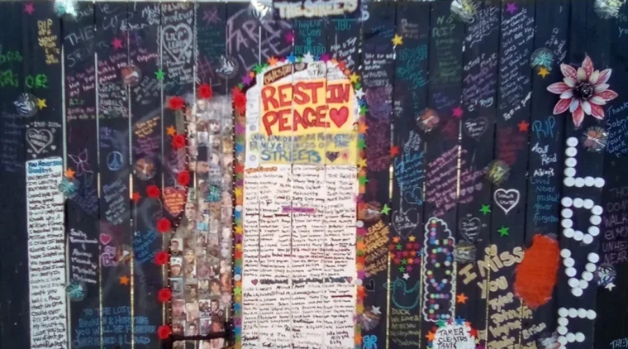 Memorial site for Moncton homeless who have died