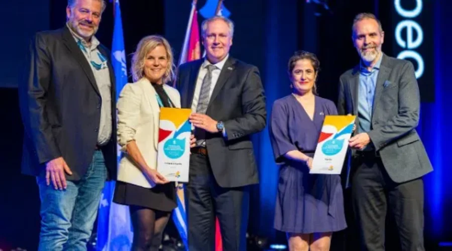 La Pays de la Sagouine receives Innovation award