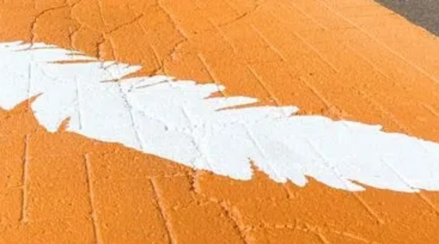 New Indigenous crosswalk in Riverview