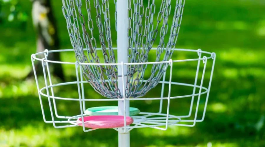 Riverview Disc Golf course equipment damaged