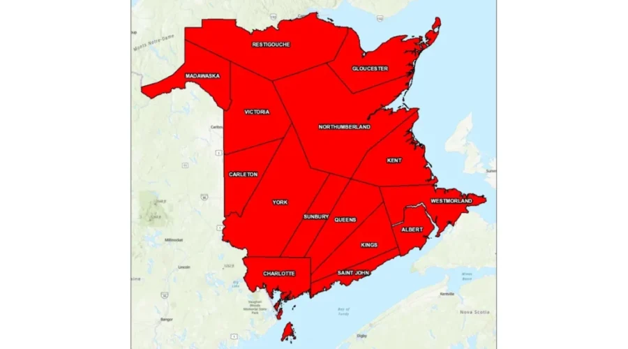 All of N.B. under burn ban