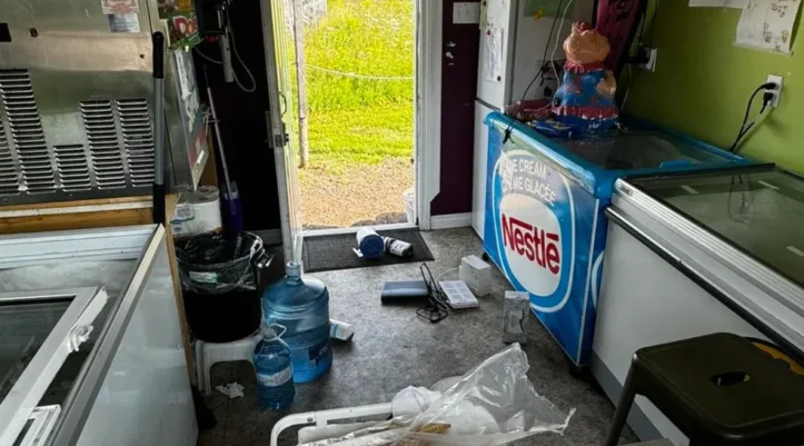 Ice Cream Barn owner discouraged by break-in